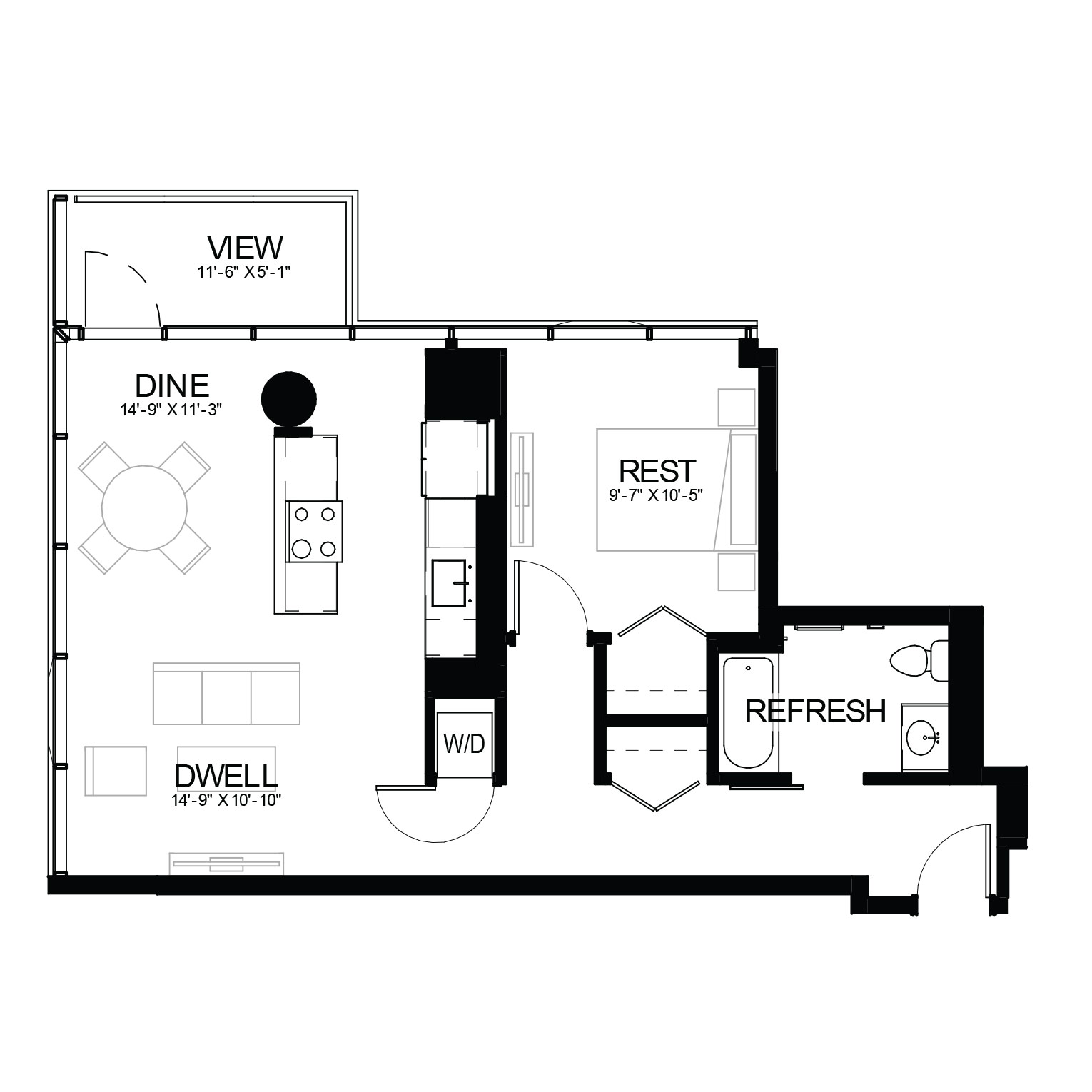 8 East Huron Chicago River North Apartments