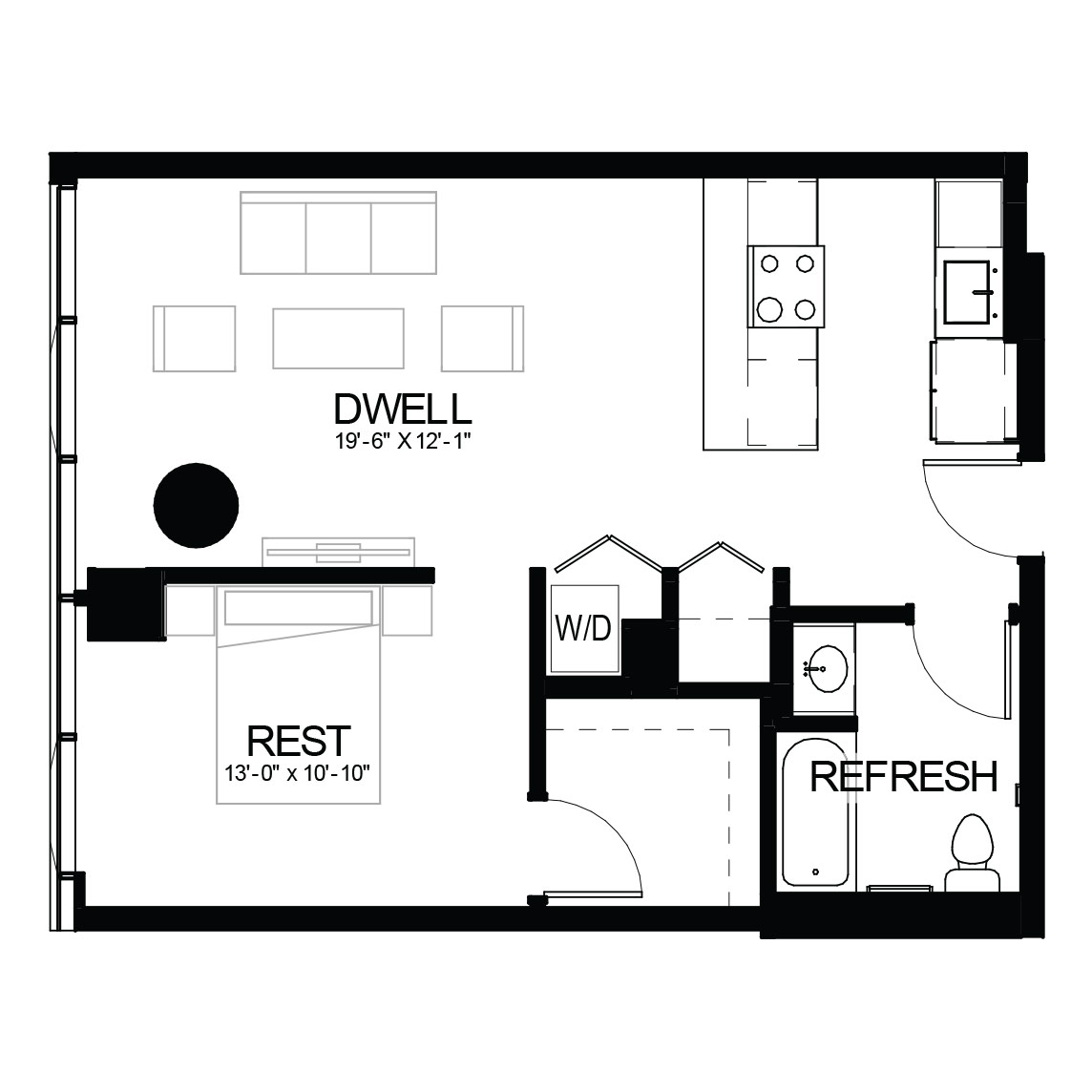 8 East Huron Chicago River North Apartments